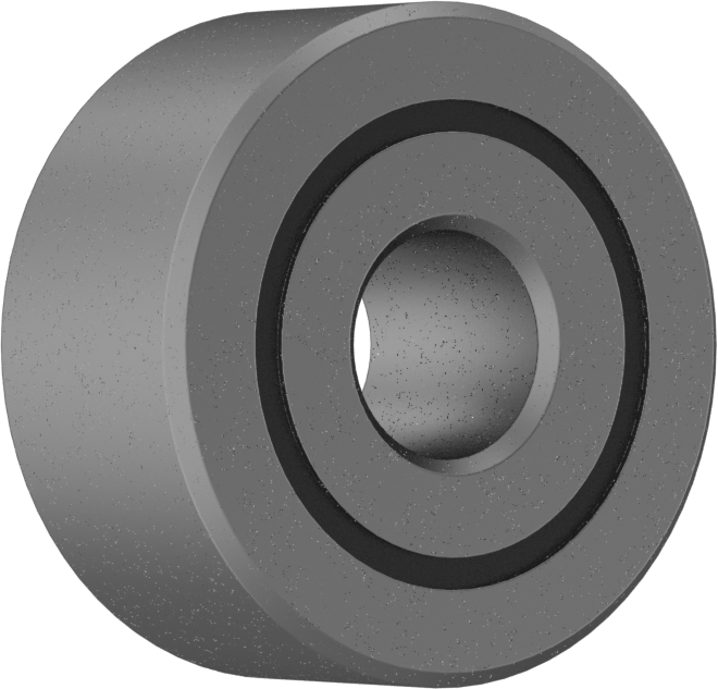 Açısal Temaslı Çift Sıralı Bilyalı Rulman, Sızdırmaz, Ticaret No. 3200-2RS, 10 mm Şaft Çapı için