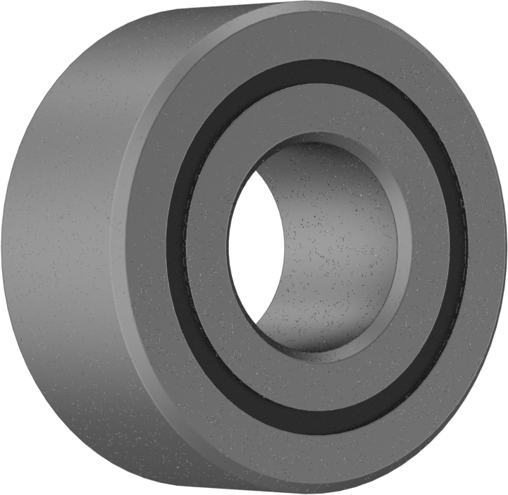 Açısal Temaslı Çift Sıralı Bilyalı Rulman, Sızdırmaz, Ticaret No. 3204-2RS, 20 mm Mil Çapı için