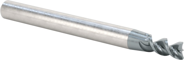 Alüminyum için Karbür Uçlu Freze, Pirinç, ve Bronz, Yüksek Performans, 2 Yiv, 5/32" Freze Çapı, 5/16" Uzun Kesim
