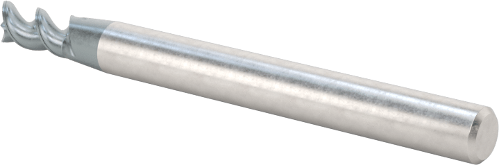 Alüminyum için Karbür Uçlu Freze, Pirinç, ve Bronz, Yüksek Performans, 2 Yiv, 5/32" Freze Çapı, 5/16" Uzun Kesim