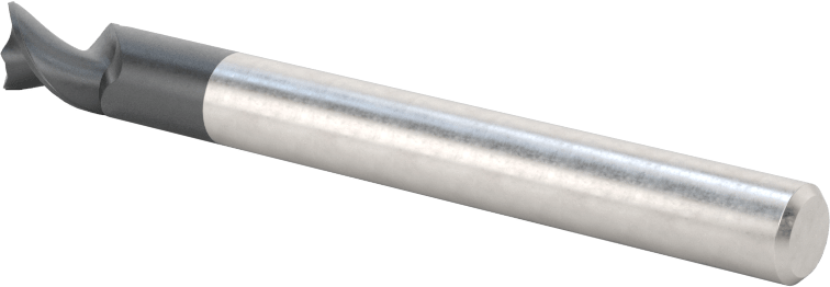 Alüminyum için Karbür Uçlu Freze, Pirinç, ve Bronz, Yüksek Performans, 2 Yiv, 1/4" Freze Çapı, 3/8" Uzun Kesim