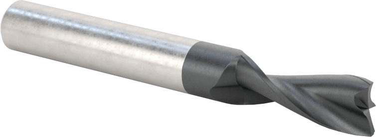 Alüminyum için Karbür Uçlu Freze, Pirinç, ve Bronz, Yüksek Performans, 2 Yiv, 5/16" Freze Çapı, 13/16" Uzun Kesim
