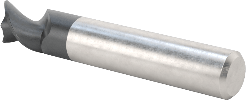 Alüminyum için Karbür Uçlu Freze, Pirinç, ve Bronz, Yüksek Performans, 2 Yiv, 1/2" Freze Çapı, 5/8" Uzun Kesim