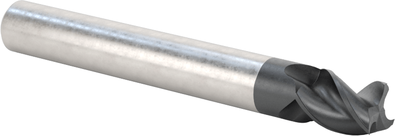 Alüminyum için Karbür Uçlu Freze, Pirinç, ve Bronz, Yüksek Performans, 3 Yiv, 5/16" Freze Çapı, 7/16" Uzun Kesim