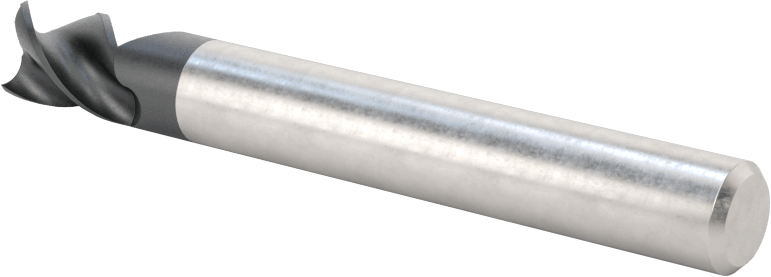 Alüminyum için Karbür Uçlu Freze, Pirinç, ve Bronz, Yüksek Performans, 3 Yiv, 5/16" Freze Çapı, 7/16" Uzun Kesim