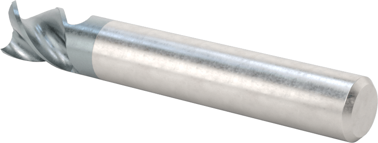 Alüminyum için Karbür Uçlu Freze, Pirinç, ve Bronz, Yüksek Performans, 3 Yiv, 3/8" Freze Çapı, 1/2" Uzunlukta Kesim