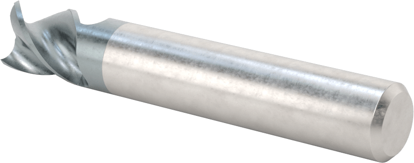 Alüminyum için Karbür Uçlu Freze, Pirinç, ve Bronz, Yüksek Performans, 3 Yiv, 1/2" Freze Çapı, 5/8" Uzun Kesim