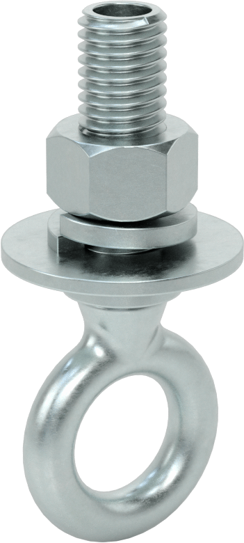 Çıkarılabilir Yönlendirme Halka Cıvatası, Rigid, 5/8"-11 Diş, 1-13/16" Montaj Cıvatası Diş Uzunluğu