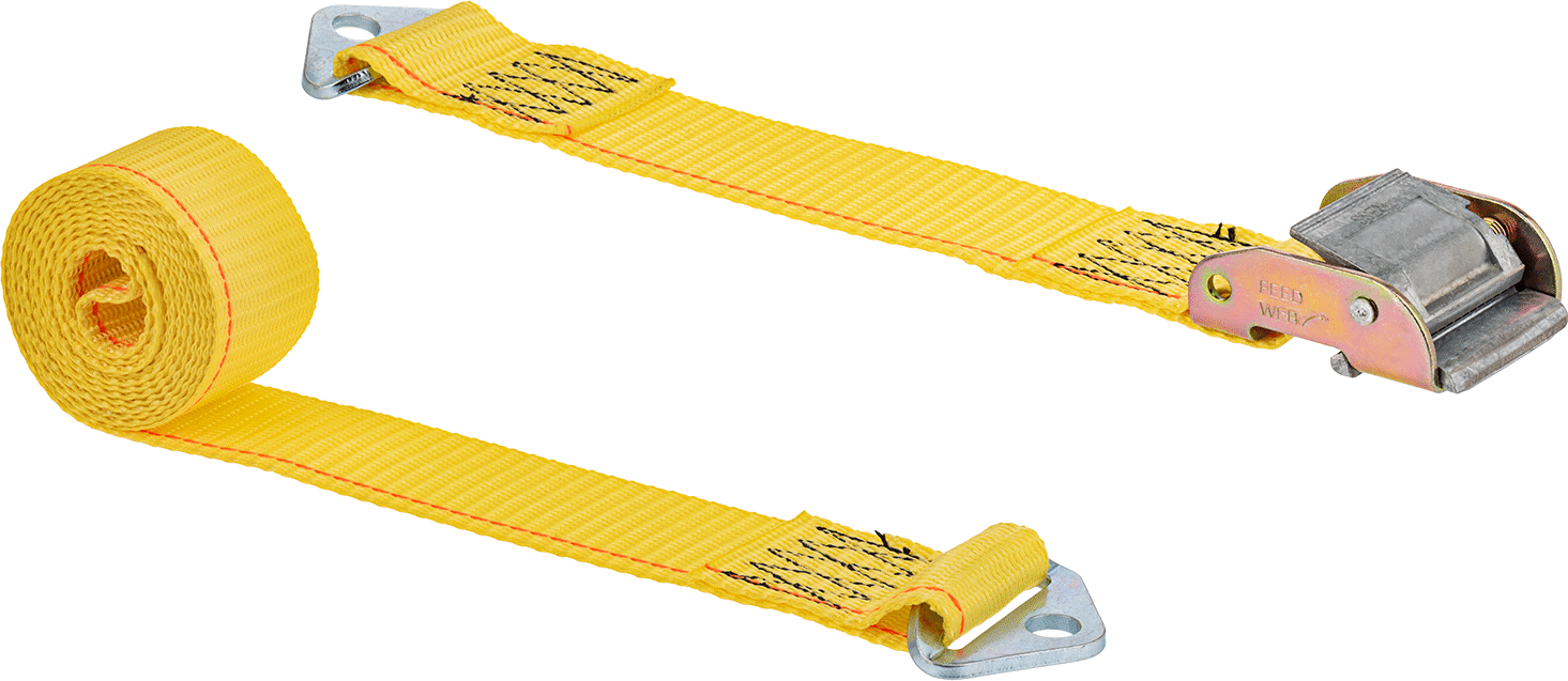 Quick-Tight Bağlama Kayışı, Montajlı, Polyester Kumaş, 2 inç Genişlik, 8 ft. Maksimum Uzunluk
