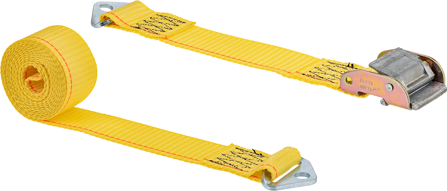Quick-Tight Bağlama Kayışı, Montajlı, Polyester, 2 inç Genişlik, 10 Fit Maksimum Uzunluk