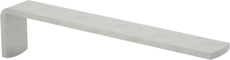 Şim, C Tipi Kama Yuvası Broşu için, 1/4" kama yuvası genişliği için