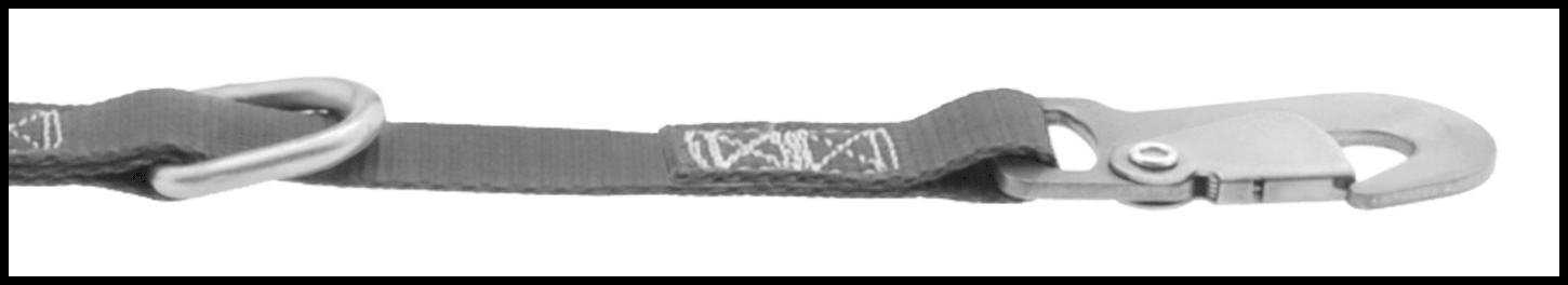 Combination Latch Hook and D-Ring Fitting