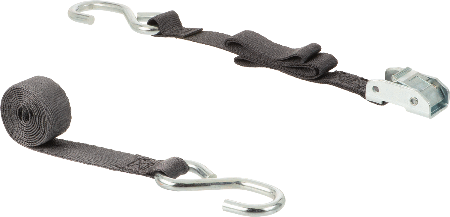 Bağlama, S-Kancalı, Quick-Tight, 1 inç Genişlik x 8 fit Maksimum Uzunluk, Naylon