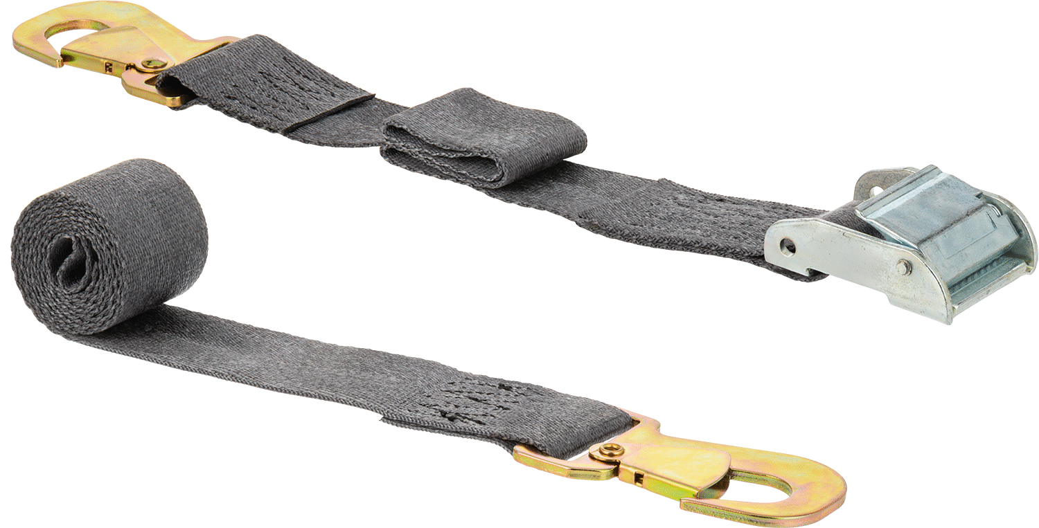 Bağlama, Mandallı, Quick-Tight, 2 inç Genişlik x 8 fit Maksimum Uzunluk, Naylon