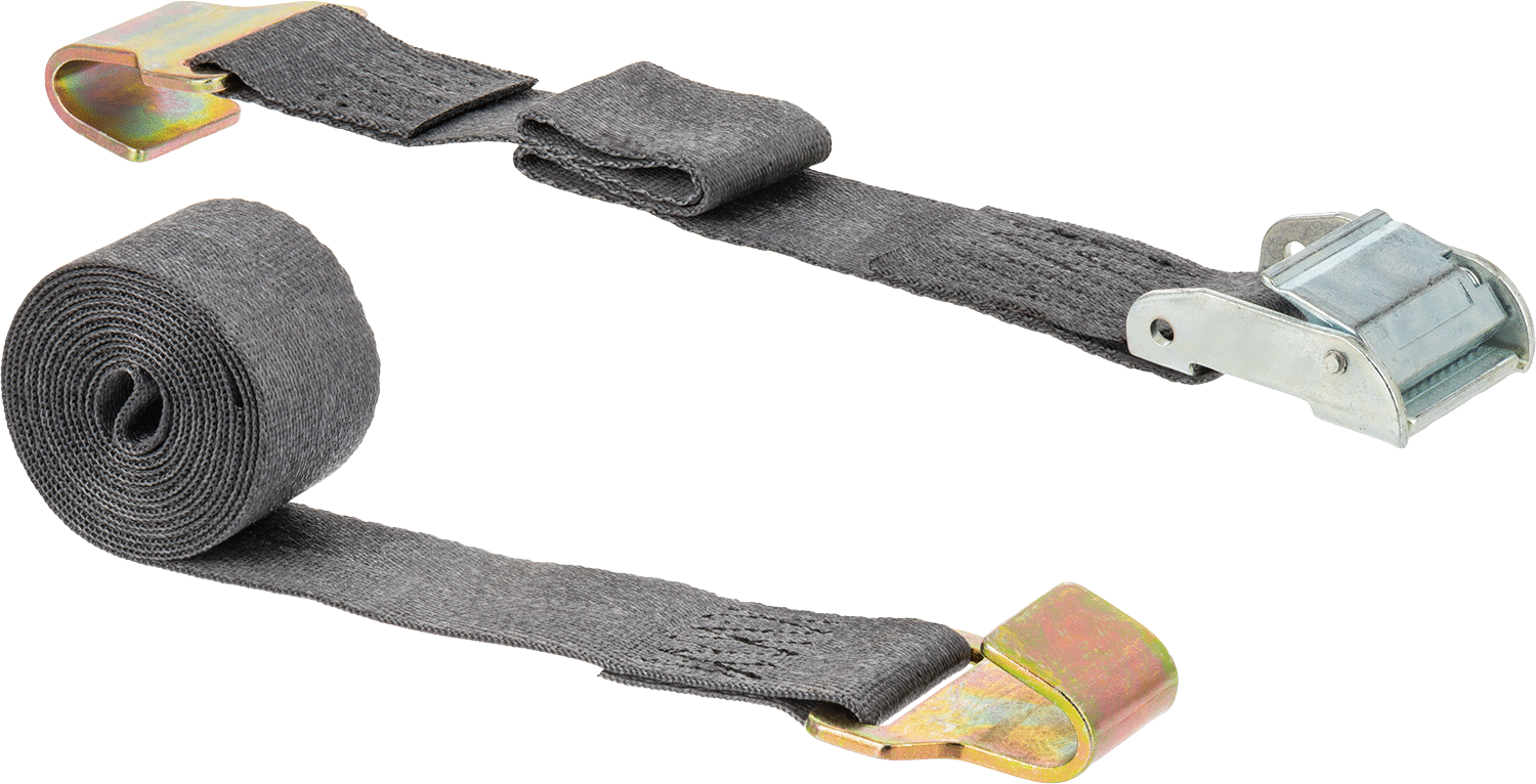 Bağlama, Düz Kancalı, Quick-Tight, 2 inç Genişlik x 8 Fit Maksimum Uzunluk, Naylon