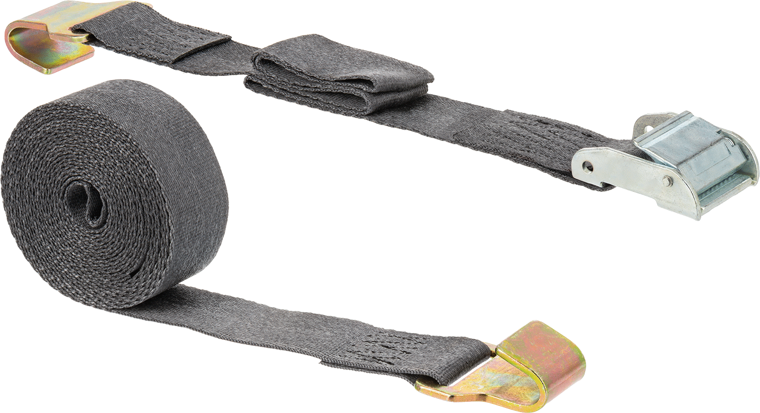 Bağlama, Düz Kancalı, Quick-Tight, 2" Genişlik x 20' Maksimum Uzunluk, Naylon