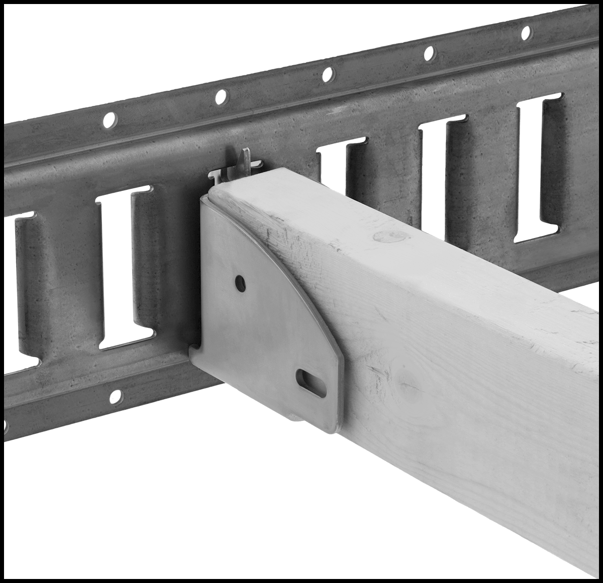 E-Track için Ahşap Kiriş Braketi