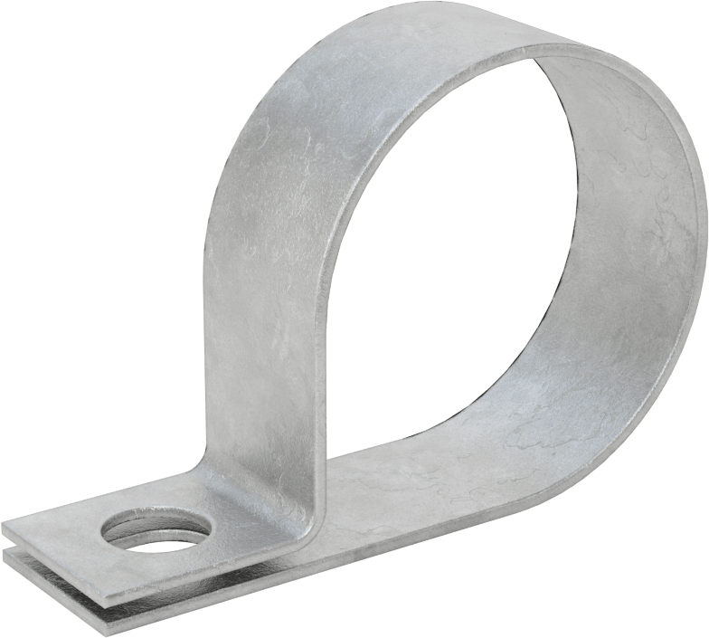 Galvanizli Çelik Halka Kelepçe, 1-3/4" ID, 2-3/4" Uzunluk