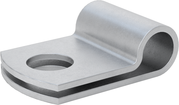 Alüminyum Halka Kelepçe, 3/16" ID, 3/4" Uzunluk