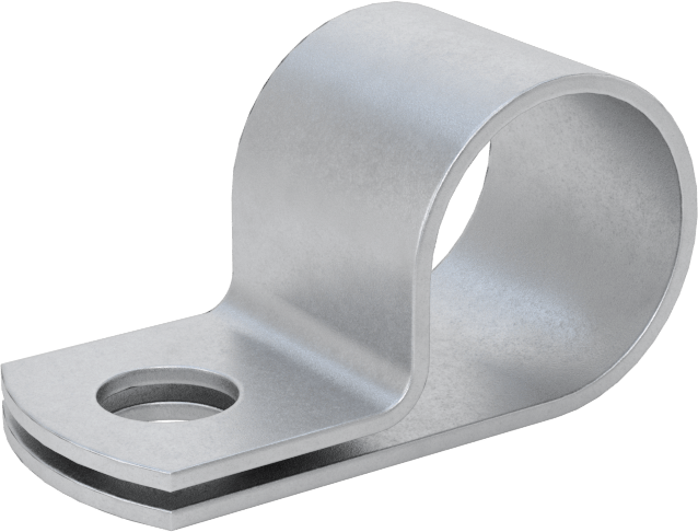 Alüminyum Halka Kelepçe, 1/2" ID, 1-1/16" Uzunluk