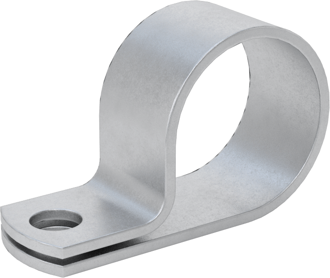 Alüminyum Halka Kelepçe, 3/4" ID, 1-7/16" Uzunluk