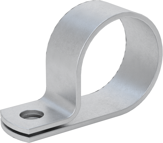 Alüminyum Halka Kelepçe, 7/8" ID, 1-9/16" Uzunluk