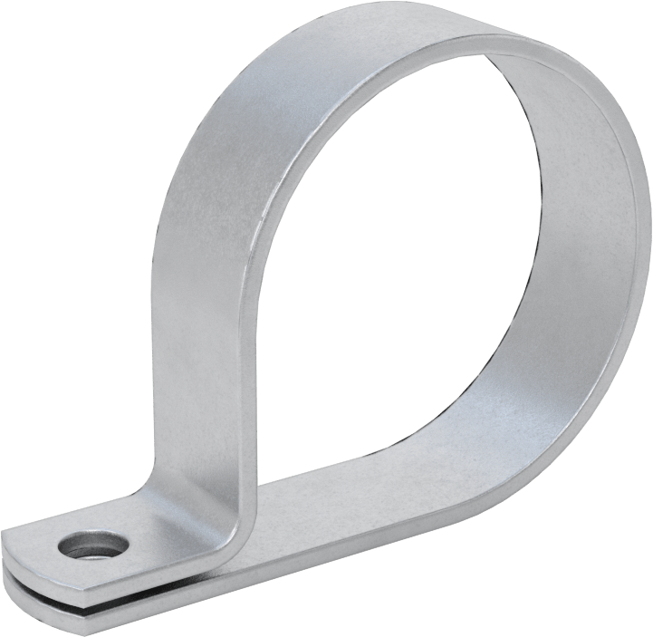 Alüminyum Halka Kelepçe, 1-1/2" ID, 2-1/4" Uzunluk