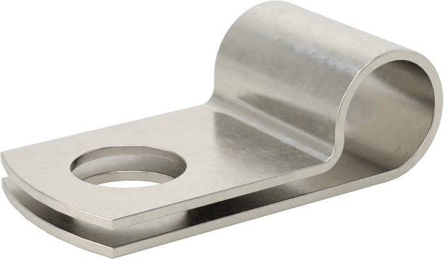 321 Paslanmaz Çelik Halka Kelepçe, 3/16" ID, 3/4" Uzunluk