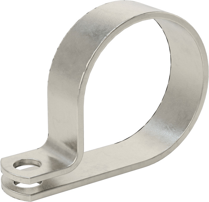 321 Paslanmaz Çelik Halka Kelepçe, 1-3/8" ID, 2-1/8" Uzunluk