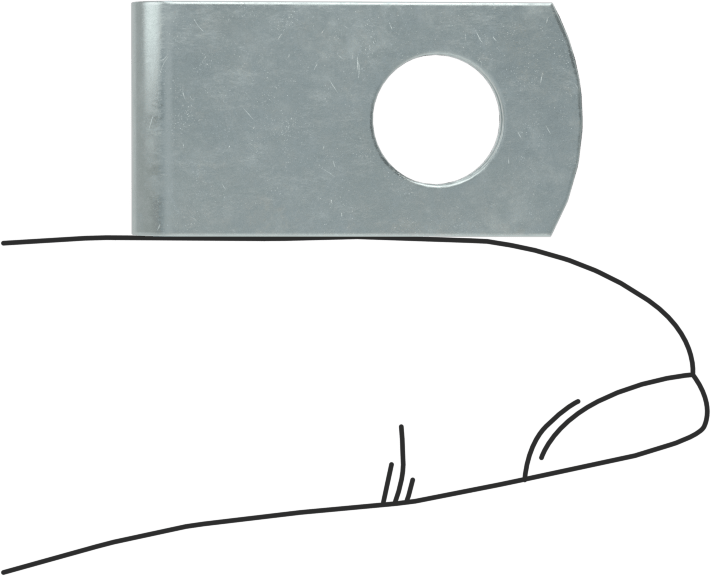 Çok Hatlı Döngü Kelepçesi, 1/8" ID