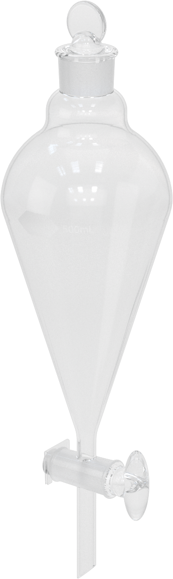 Musluklu Cam Huni, 16-7/8 FL. oz. Kapasite