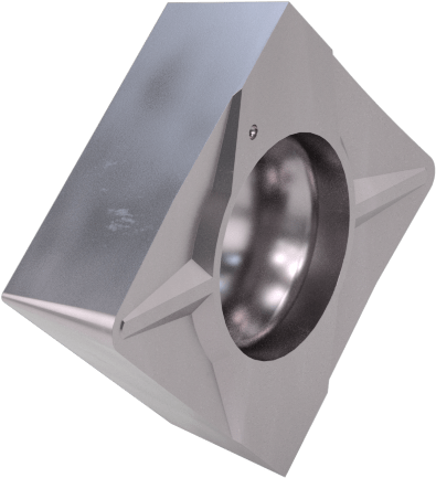 Çelik için Hassas Karbür Uç, Ccgt-21.51, 1/64" Uç Yarıçapı