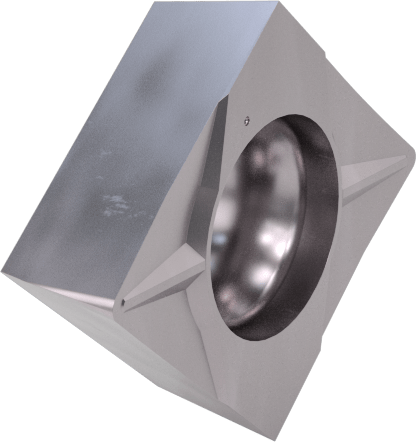 Çelik için Hassas Karbür Uç, Ccgt-32.51, 1/64" Uç Yarıçapı