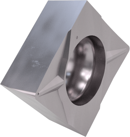 Çelik için Hassas Karbür Uç, Ccgt-32.51, 1/64" Uç Yarıçapı