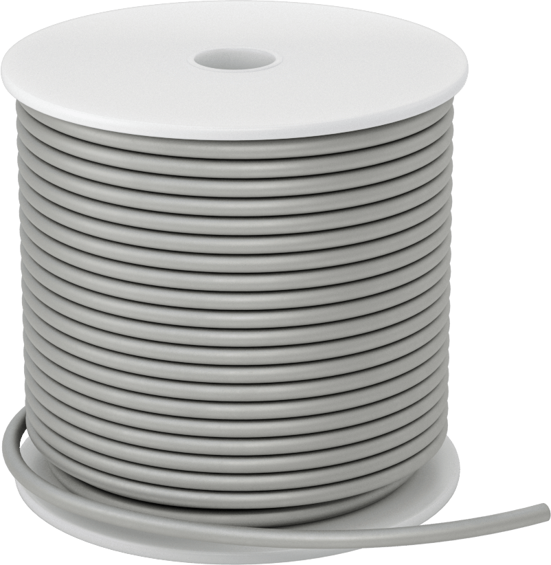 Kurşun Tel, 0,25" Çap x 100 Fit Uzunluk, 25 lb. Makara