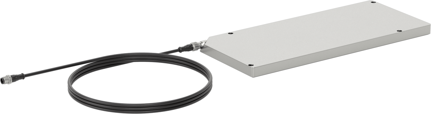 Panel Makine Işığı, Köşe Bağlantısı, 15-3/8" Toplam Uzunluk, 3800 Lumens
