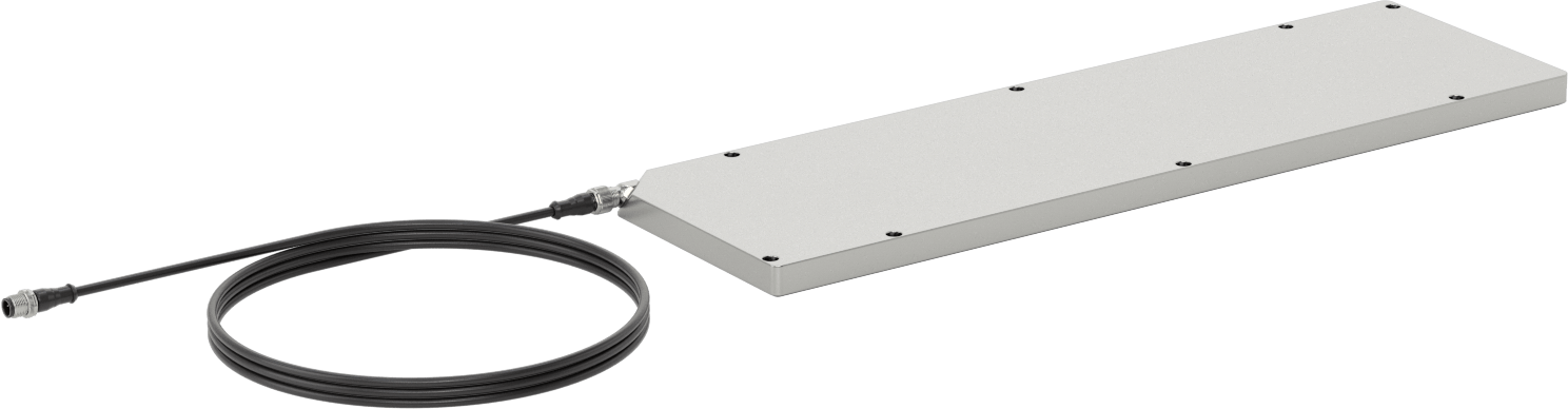Panel Makine Işığı, Köşe Bağlantısı, 22-1/4" Toplam Uzunluk, 5700 Lumens