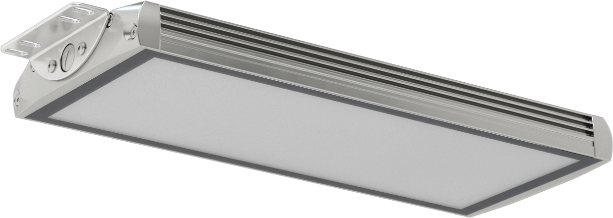 Panel Makine Işığı, Arka Bağlantı, 14-5/8" Toplam Uzunluk, 6700 Lumens