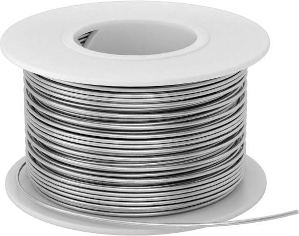 Kolay Şekillendirilebilir Nikel Krom Alaşımı, 0,016 inç Çap x 350 Fit Uzunluk, 1/4 lb. Makara