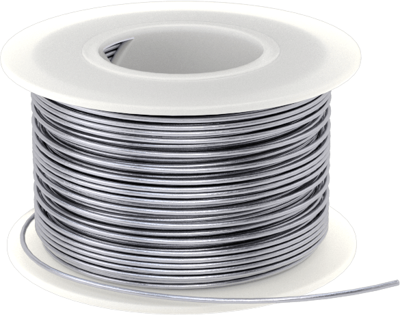 Kolay Şekillendirilebilir Nikel Krom Alaşımı, 0,006" Çap x 2240 Fit Uzunluk, 1/4 lb. Makara