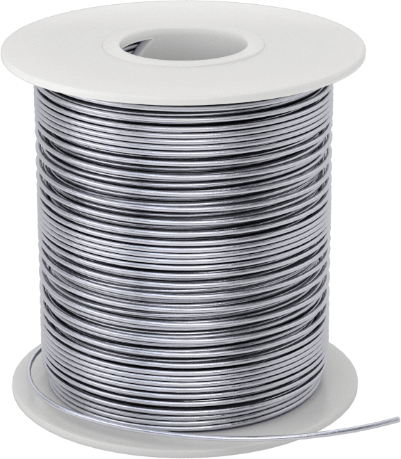 Kolay Şekillendirilebilir Nikel Krom Alaşımı, 0,032" Çap x 43 Fit Uzunluk, 1/8 lb. Makara