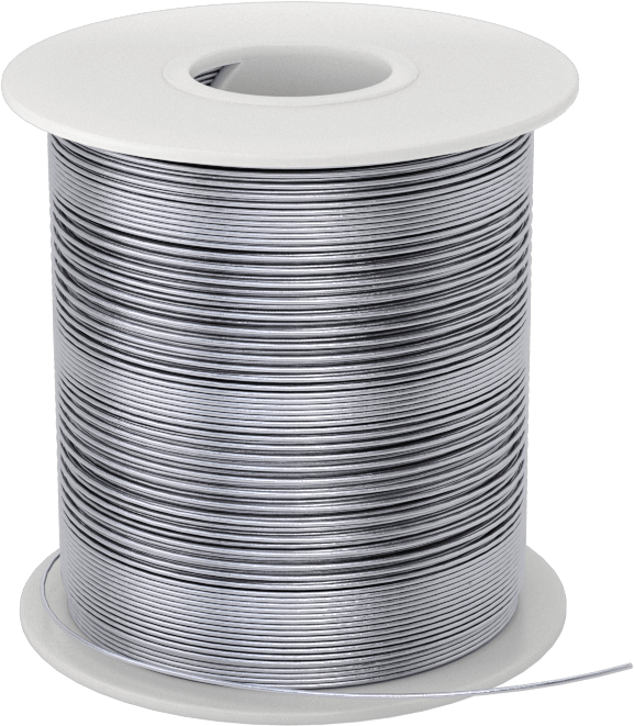 Kolay Şekillendirilebilir Nikel Krom Alaşımı, 0,02" Çap x 110 Fit Uzunluk, 1/8 lb. Makara