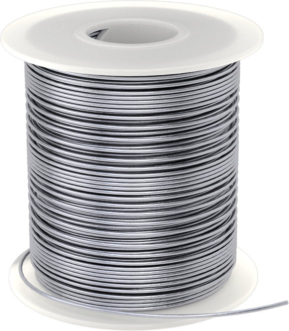 Kolay Şekillendirilebilir Nikel Krom Alaşımı, 0,006" Çap x 1120 Fit Uzunluk, 1/8 lb. Makara