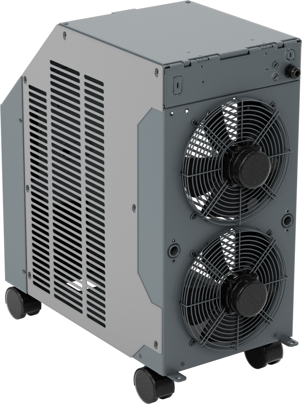 Hassas Sıvı Soğutucu, 240V AC, 10920 Btu/saat Soğutma Kapak