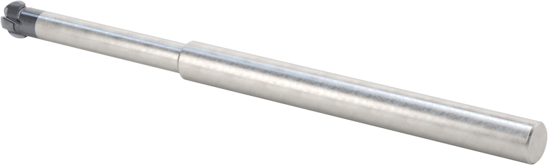 Alt Kesimli Uçlu Freze, 3/16" Freze Çapı, 0,1260" Kesme Uzunluğu, 3" Toplam Uzunluk