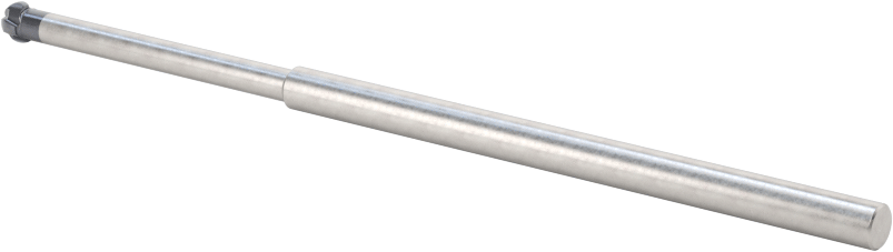 Alt Kesimli Uçlu Freze, 1/8" Freze Çapı, 0,0840" Kesme Uzunluğu, 3" Toplam Uzunluk