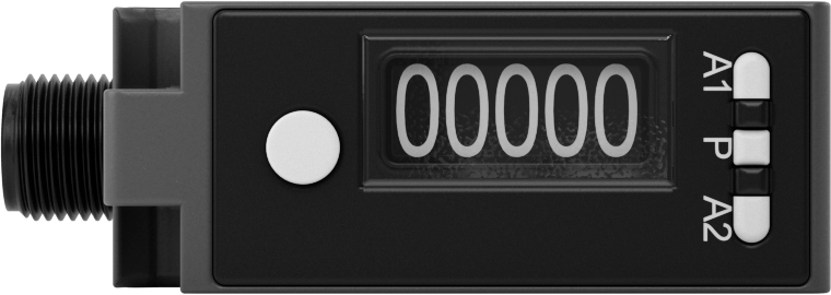 Fotoelektrik Mesafe Ölçüm Vericisi, 5 Kutuplu Mikro M12 Konektör ve Oled Ekran ile