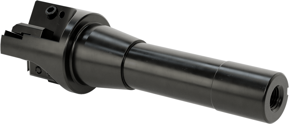 Değiştirilebilir Karbür Uçlu Kare Uçlu Freze, R8-Shank, 1-3/4" Freze Çapı, 5-7/8" Toplam Uzunluk