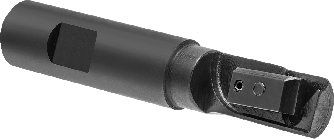 Değiştirilebilir Karbür Uçlu Kare Uçlu Freze, 3/4" Çaplı Düz Şaft, 3/4" Freze Çapı