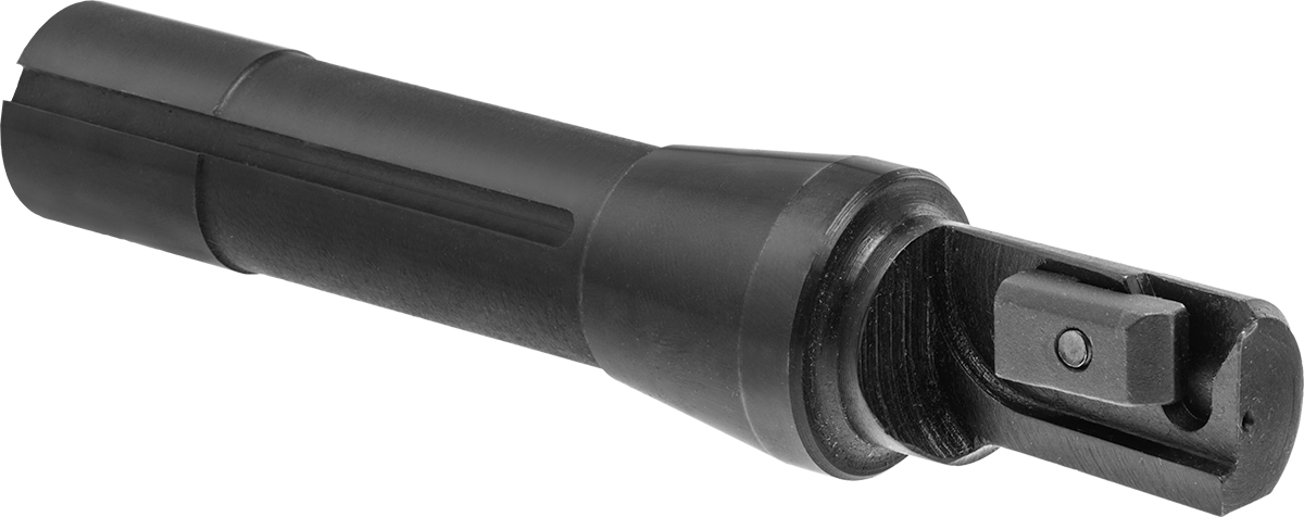 Değiştirilebilir Karbür Uçlu Kare Uçlu Freze, R8-Shank, 1" Freze Çapı, 5-7/8" Toplam Uzunluk